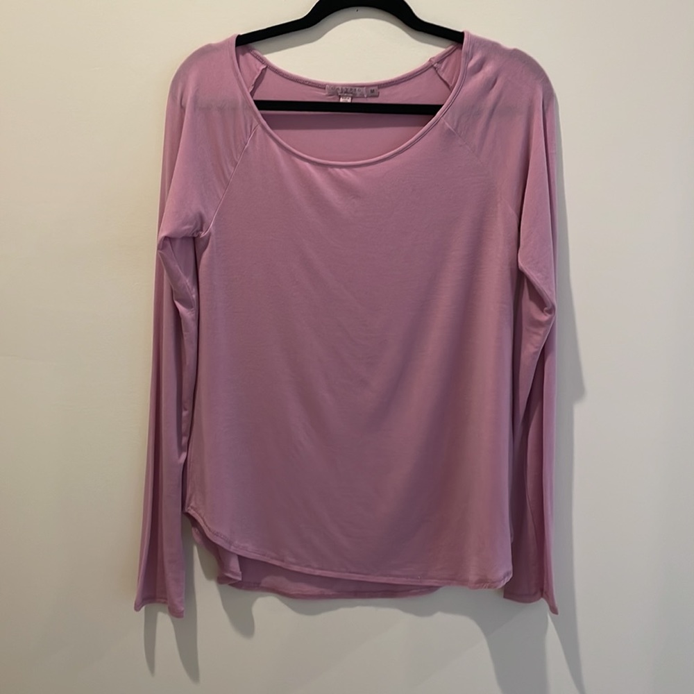 Calypso St Barth Pink Long Sleeve Tee Medium